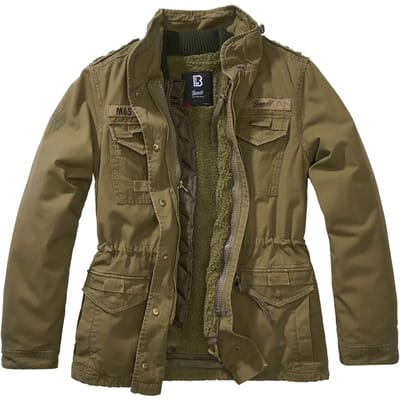 Brandit Ladies M65 Giant Jacket Winterjas olijf XS - Katoen - Basics
