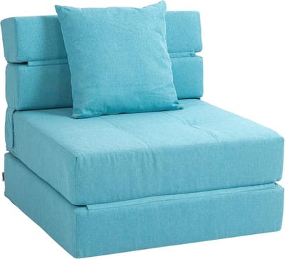 Luie 1-zits Fauteuil met Verwarming en Kussen – Comfortabele Vloerstoel voor Woonkamer