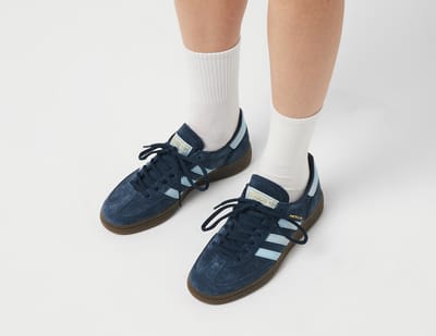 adidas Handball Spezial Bleu Marine Collégial Ciel Clair Sneakers Unisexe Bleu Gomme BD7633 37⅓ black