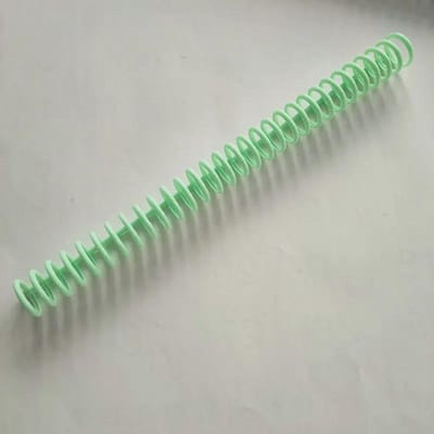Classeur à anneaux A4 19 mm 30 anneaux en plastique B5 avec boucle de reliure pour carnet de notes, clip détachable en plastique pour feuilles mobiles, reliure pour carnet de notes vert
