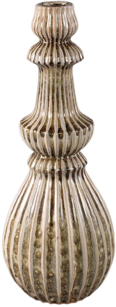 PTMD - Vaas Myrtle - Beige - 18.5x18.5x50cm