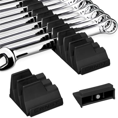 Modulaire Moersleutelorganizer voor 20 Gereedschappen met Magnetische Basis