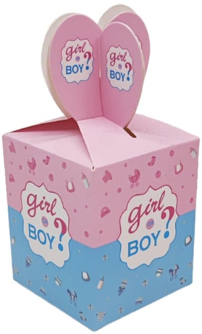 Dailygoods - Set van 50 Papieren Geschenkdozen voor Feestjes en Verjaardagen