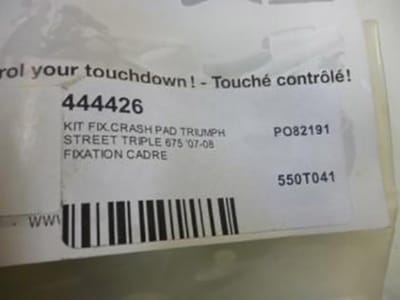 LSL-carterbescherming voor Triumph 675 Street Triple 2007 tot 2011, nieuw