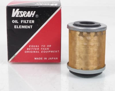 Filtre à huile Vesrah pour Moto Yamaha 350 BW Après 1988 SF-2004 / 5HO-13440-00 Neuf