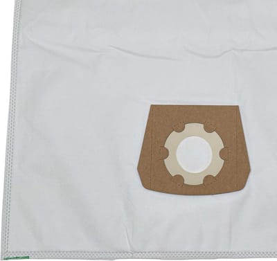 Stofzuigerzakken - Microfleece zakken - Stofzuigen - Behoud zuigkracht - 30 liter capaciteit - Wit