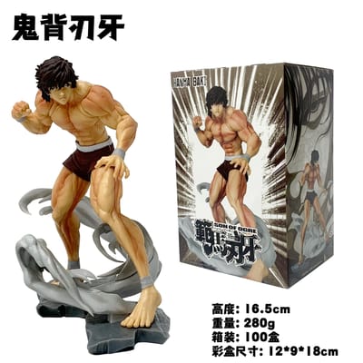 15cm Anime Hanma Baki Figuur Hanma Yujiro Verzamelfiguren PVC Actiefiguren Baki The Grappler Model Speelgoed Kinder Verjaardagscadeaus no box