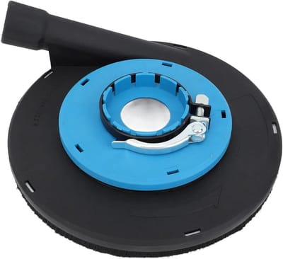 Stofkap Haakse Slijper - Vlakslijpkap - Stofvrij Werken - Efficiënte Filtratie - 230 mm Schijf - Blauwzwart