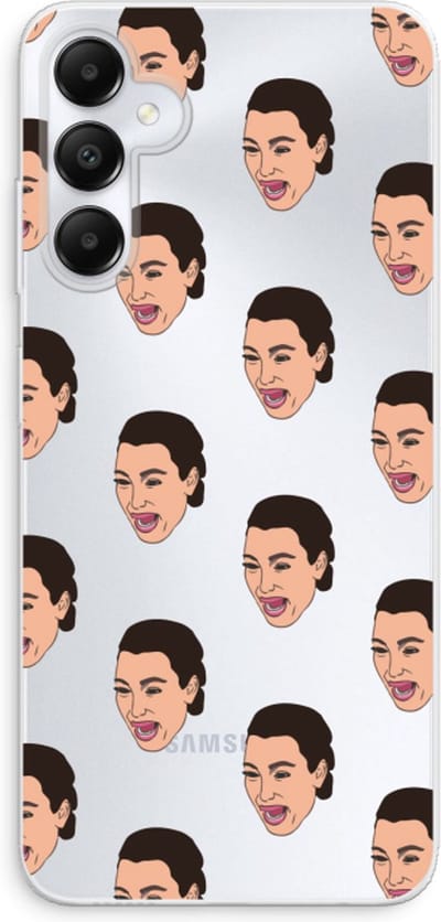 Case Company® - Hoesje geschikt voor Samsung Galaxy A05s hoesje - Ugly Cry Call - Soft Cover Telefoonhoesje - Bescherming aan alle Kanten en Schermrand