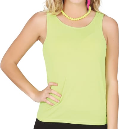 Fiestas Guirca - Neon groene top