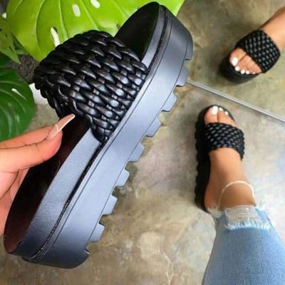 Vrouwen Sandalen Zomer Mode Vrouw Strand Schoenen Dames Wedge Peep Toe Casual Platform Outdoor Sandalen Vrouwelijke Plus Size 41