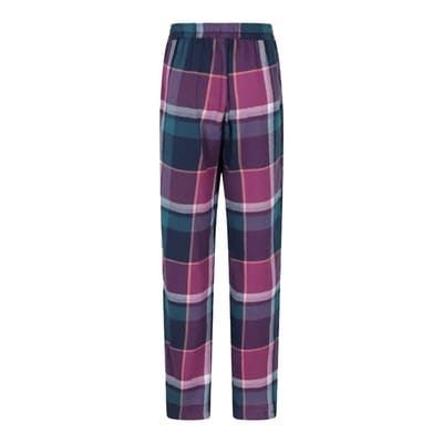 Mountain Warehouse Dames/Dames Flanellen Lounge Broek (Donkerpaars)