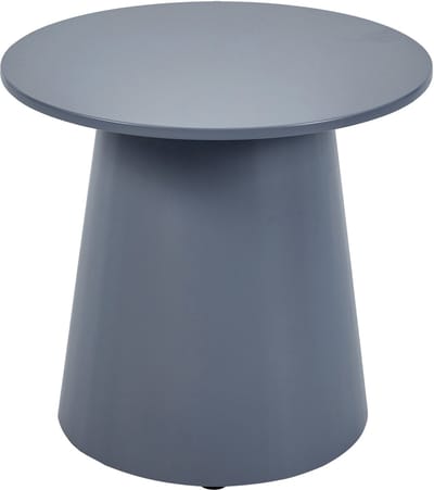 Salontafel Nyd rond 40x44 cm grijsblauw tafel met stabiel onderstel [en.casa]