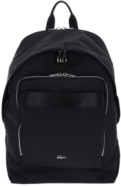 LACOSTE Vrije tijd rugzak Rugzak met laptopvak Backpack Noir Zwart