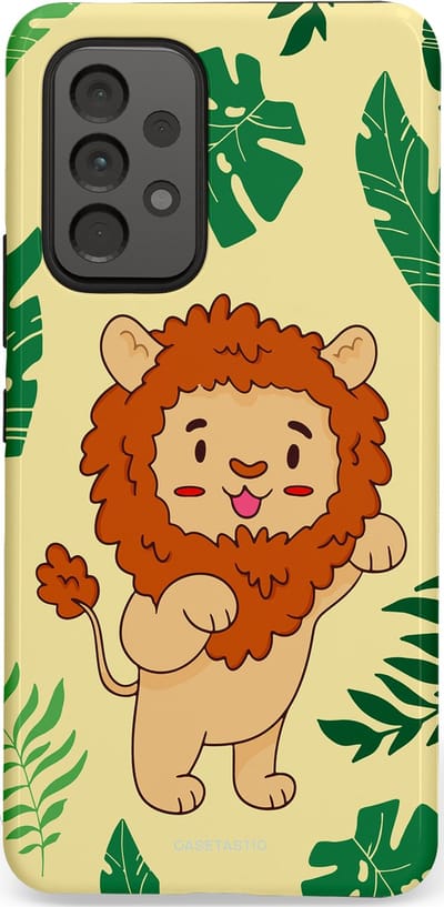 Casetastic Hoesje Geschikt voor Samsung A53 - Stijlvolle Beschermende Duo-layer Case - Brulknuffel
