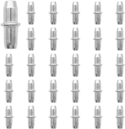 Set van 100 Planksteunen, 5 mm Plankhouders, Insteekbasis voor Meubels en Kasten, Ideaal voor Organisatie en Ruimtebesparing