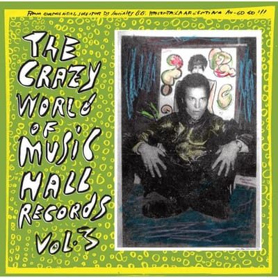 LP Plaat DIVERSE - The Crazy World Of Music Hall Recor BEAT93 Beat Generation 2023 Spanje Rock black