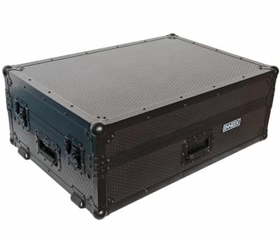 DJ Flightcase - Voor Denon Prime 4 - Laptop plateau - Innox IX-HX - Zwart