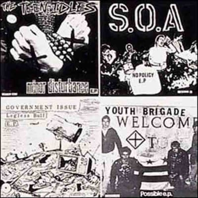 Various Artists - Four Old Seven Inches On A Twelve Inch (LP)