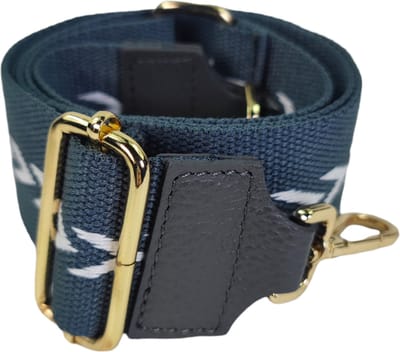 Qischa® Bag strap - Tassenriem - Schouderband - Schouderriem - Tassen Riem - Tas Hengsel - Verstelbare Riem - wit, grijs