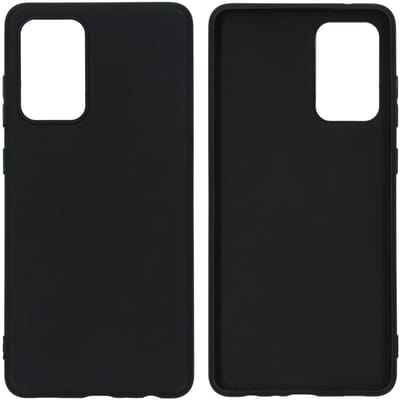 imoshion Hoesje - Geschikt voor Samsung Galaxy A72 - Color Backcover - Zwart