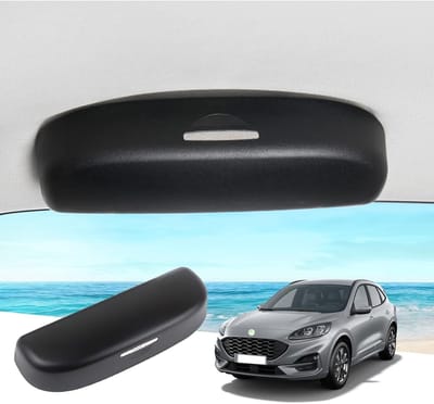 Zonnebrilhouder voor Ford Kuga 3 MK3 ST-Line 2020-2025, Opbergdoos en Organizer voor Auto-accessoires, Zwart en Praktisch Design