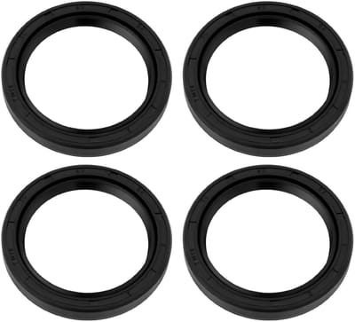 Dailygoods- Rubberen Afdichtingen 4 Stuks - Dubbele Lip - Nitril TC Oliekeerring - 40 mm x 52 mm x 7 mm - Bescherming tegen Water en Vuil - Veelzijdig Inzetbaar