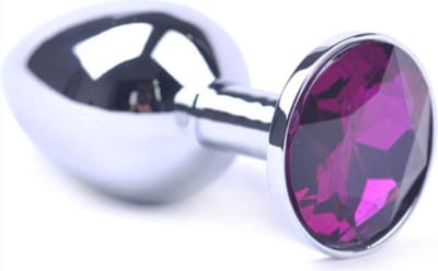 *** Clean Buttplug - Metalen Anale Plug - Voor Vrouwen en Mannen - Kinky - Erotiek - Spannend - BDSM - van Heble® ***