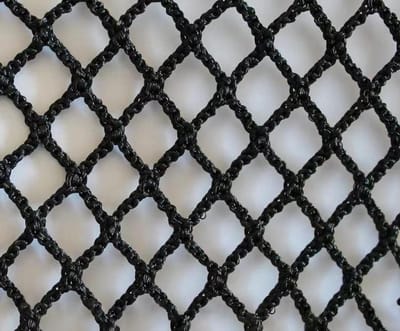 Veiligheidsnet Balustrade - Beschermnet Hekwerk - Kinderen Huisdieren - Knooploze Weeftechniek - 0.5x9 Meter - Zwart