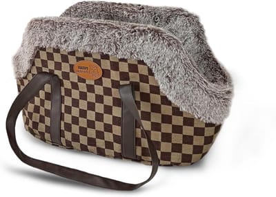 Dieren Draagtas - Reistas Kleine Huisdieren - Veilig Vervoer - Zachte Fleece Voering - 42 x 26 x 27 cm