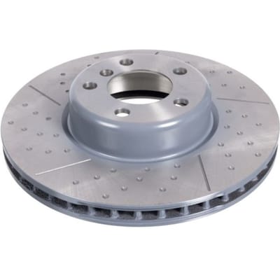 Remschijf FEBI BILSTEIN 105724 voorkant, geventileerd, sleuf, sterk gecarboniseerd, 1 Stuk