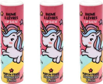 Unicorn Lippenbalsem - Set van 3 - 5gr - Vegan