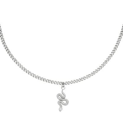 Ketting Shiny Serpent - Zilver - Ketting Yehwang - Slang Snake