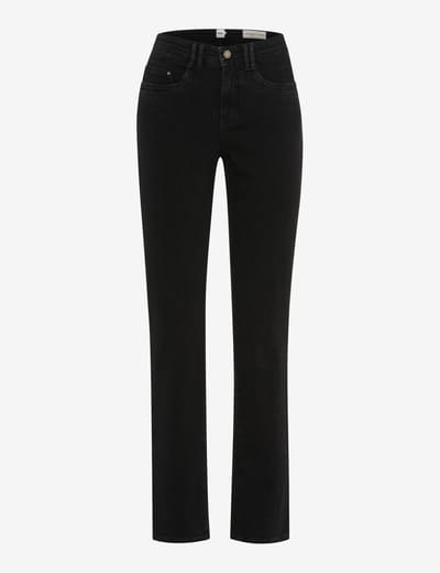 Brax Dames Jeans  Style CAROLA CLEAN BLACK, denim zwart, maat 36
