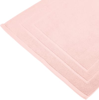 Atmosphera Badkamerkleed/badmat - vloermat - roze - 50 x 70 cm