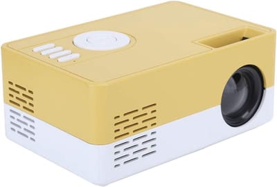 Draagbare Miniprojector - Mini Beamer - Thuisbioscoop - 1080p Full HD - 20-80 inch - Wit