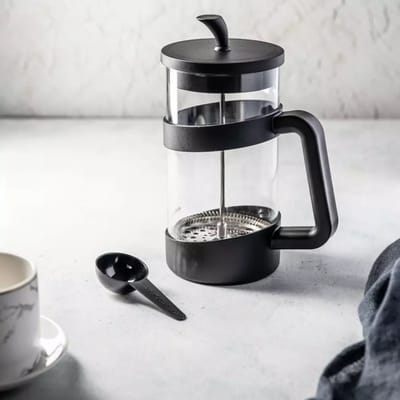 Glazen Theezetter - Thee infuser - RVS Filter – 0.35 Liter – Vaatwasser bestendig – Perfect voor losse koffie of thee