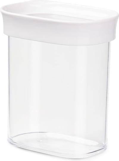 EMSA Optima Rechthoekig Container 0,38 l Transparant, Wit 1 stuk(s)