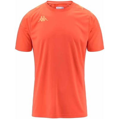 Kappa Gianto T-shirt Met Korte Mouwen Oranje L Man