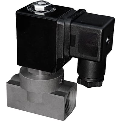 Magneetventiel LP-DA 1/2'' lage druk aluminium NBR 0-600mbar 120V AC - LP-DA012A090N-120AC