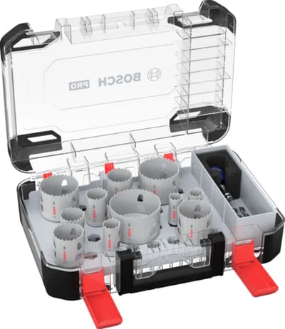 Bosch 061599767A Gatzagenset 14-delig (Ø 20–76 mm, hout/metaal, incl. zakmes)