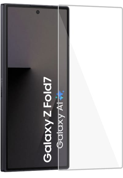 ChiGuard Screenprotector Geschikt voor Samsung Galaxy Z Fold 7 Screenprotector - Beschermglas - Curved - GuardCover