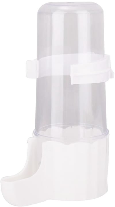 Dailygoods- Waterdispenser voor Huisdieren - Automatische Vogelwaterdispenser - Watertoevoer voor Papegaaien - Transparant/Groen - 14 x 9,2 cm - Praktische Drinkbak - Vogelvoerbak