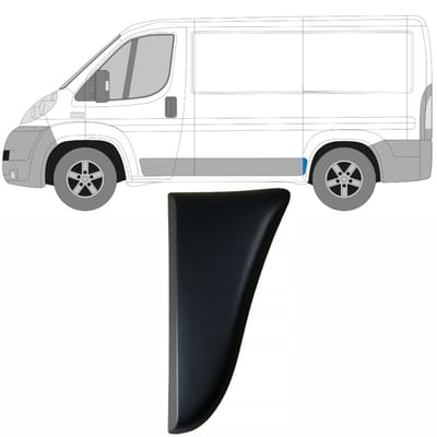 Zijlijst sierlijst voor Citroen Jumper 2006-2018 / Links