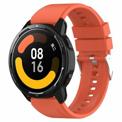 By Qubix - Siliconen sportband - Oranje - geschikt voor Huawei Watch GT 6 / GT 7 / GT 6 pro / GT 7 pro - 46mm