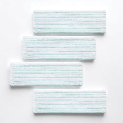 Dutchers® 4-Pack Microvezel Mophoezen – Vervangende dweildoeken geschikt voor Leifheit Profi XL Micro Duo & Cotton Plus – Dweilmoppen - Dweil Navulling - Microvezeldoek - Superabsorberend, Vlekverwijderend & Geschikt voor Alle Vloertypen
