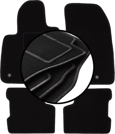 Complete set veloursmatten voor: Jeep Renegade SUV (2014-2019)