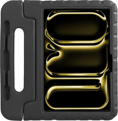 Hoes - Geschikt voor Apple iPad Pro (2024/2025) - 11 inch - Kinderhoes Shockproof Bumper - Kidsproof Case - Tablet Hoesje - Kinder Hoesje Cover - Zwart