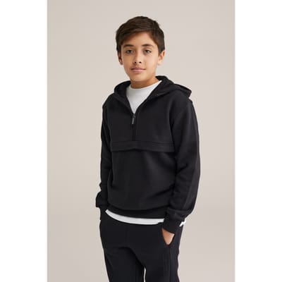 WE Fashion Halfway Zipper Black Taglia: 98/104 | Abbigliamento Sportivo Outlet | kids | Nero