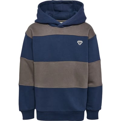 hmlJR LOOSE STRIPE HOODIE BEE